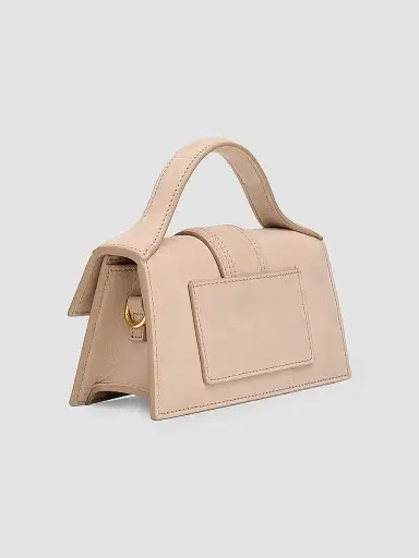 Jacquemus Women's Le Bambino Leather Top Handle Bag - Dark Beige | Thumbnail 3 Jacquemus Women's Le Bambino Leather Top Handle Bag - Dark Beige | Thumbnail 3