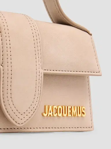 Jacquemus Women's Le Bambino Leather Top Handle Bag - Dark Beige | Thumbnail 4 Jacquemus Women's Le Bambino Leather Top Handle Bag - Dark Beige | Thumbnail 4
