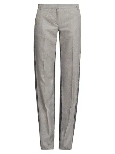 Stella McCartney Women's Tailoring Mixed Jeans - Grey Wash - Size 30 | Thumbnail 1