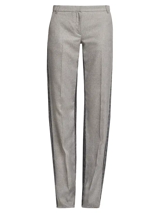 Stella McCartney Women's Tailoring Mixed Jeans - Grey Wash