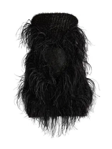 16Arlington Women's Visea Feathered Strapless Minidress | Thumbnail 1 16Arlington Women's Visea Feathered Strapless Minidress | Thumbnail 1