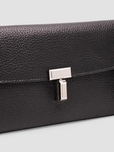 TOTEME Women's Grained Leather Long Wallet | Thumbnail 5 TOTEME Women's Grained Leather Long Wallet | Thumbnail 5