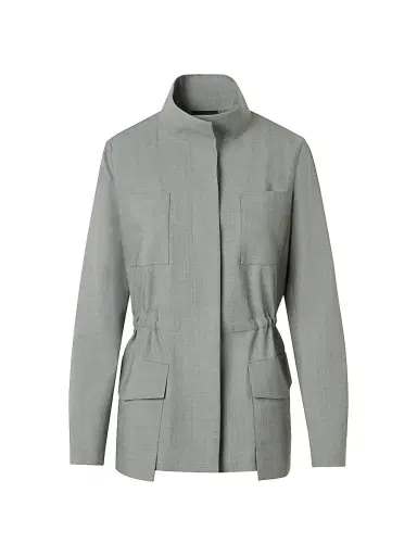 Akris Women's Chianti Wool Drawstring Jacket | Thumbnail 1 Akris Women's Chianti Wool Drawstring Jacket | Thumbnail 1
