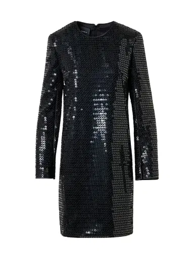 Akris Women's Sequined Long-Sleeve Sheath Cocktail Dress | Thumbnail 1