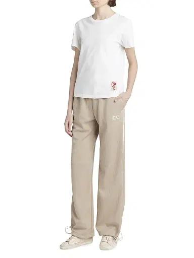 Golden Goose Women's Golden Distressed Cotton T-Shirt - White - Size XXS | Thumbnail 2 Golden Goose Women's Golden Distressed Cotton T-Shirt - White - Size XXS | Thumbnail 2