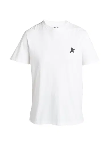 Golden Goose Women's Star Crewneck T-Shirt - White Black - Size XXS | Thumbnail 2 Golden Goose Women's Star Crewneck T-Shirt - White Black - Size XXS | Thumbnail 2