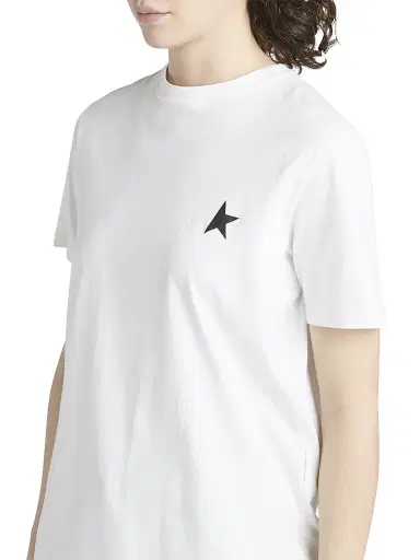Golden Goose Women's Star Crewneck T-Shirt - White Black - Size XXS | Thumbnail 5 Golden Goose Women's Star Crewneck T-Shirt - White Black - Size XXS | Thumbnail 5