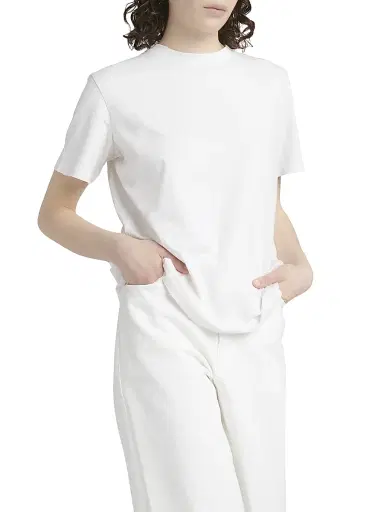 Golden Goose Women's Golden Distressed Short-Sleeve T-Shirt - White - Size XXS | Thumbnail 7 Golden Goose Women's Golden Distressed Short-Sleeve T-Shirt - White - Size XXS | Thumbnail 7