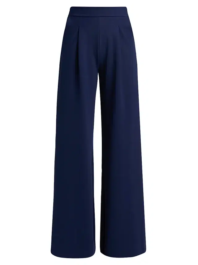 Chiara Boni La Petite Robe Women's Xorit/R Sje Wide-Leg Pants - Blue Notte