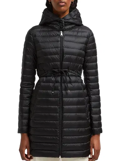 Moncler Women's Barbel Puffer Jacket - Black | Thumbnail 2