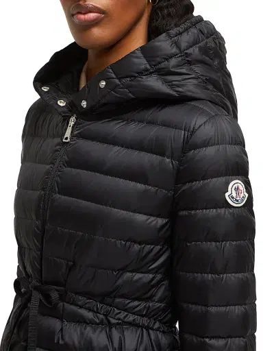 Moncler Women's Barbel Puffer Jacket - Black | Thumbnail 4