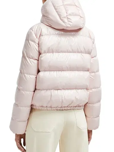 Moncler Women's Andro Puffer Coat - Pink - Size XXL | Thumbnail 3