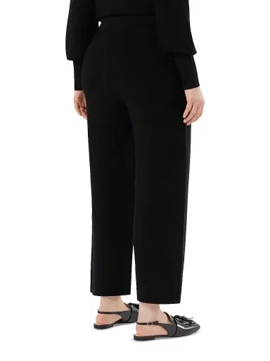 Marina Rinaldi Women's Viscose Knit Trousers - Black - Size XXL | Thumbnail 4 Marina Rinaldi Women's Viscose Knit Trousers - Black - Size XXL | Thumbnail 4