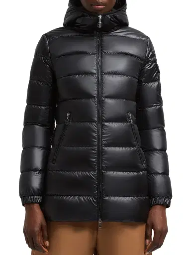 Moncler Women's Glements Puffer Coat - Black - Size XXL | Thumbnail 2