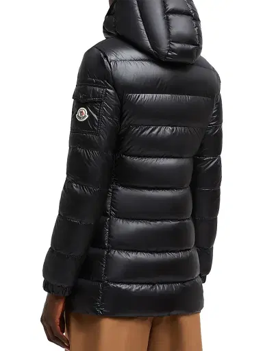 Moncler Women's Glements Puffer Coat - Black - Size XXL | Thumbnail 3