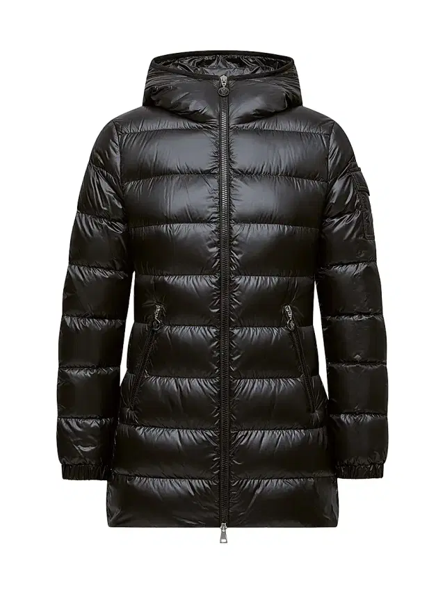 Women's Glements Puffer Coat - Black