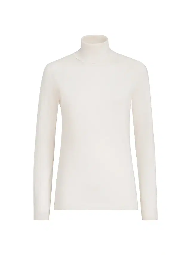 Brunello Cucinelli Women's Cashmere and Silk Lightweight Turtleneck Sweater - White