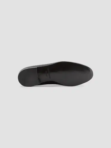 Giorgio Armani Men's Venetian Textured Leather Loafers - Black - Size 10.5 | Thumbnail 6 Giorgio Armani Men's Venetian Textured Leather Loafers - Black - Size 10.5 | Thumbnail 6