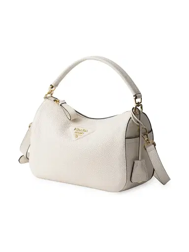 Prada Women's Leather Shoulder Bag - White | Thumbnail 2