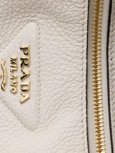 Prada Women's Leather Shoulder Bag - White | Thumbnail 5
