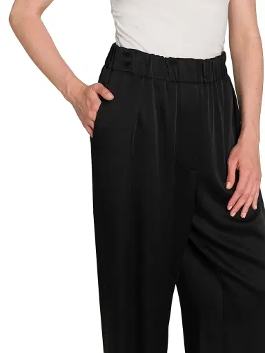 Jil Sander Women's Satin Wide-Leg Trousers | Thumbnail 6 Jil Sander Women's Satin Wide-Leg Trousers | Thumbnail 6