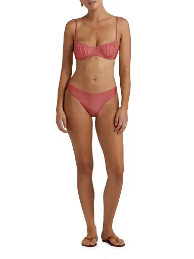 Peony Women's Tapestry Boudoir Staple Bikini Bottom - Rose - Size Medium | Thumbnail 2 Peony Women's Tapestry Boudoir Staple Bikini Bottom - Rose - Size Medium | Thumbnail 2