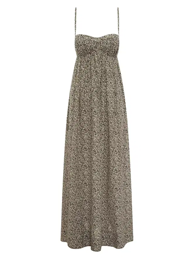 Peony Women's Tapestry Everlasting Maxi Dress - Foliage
