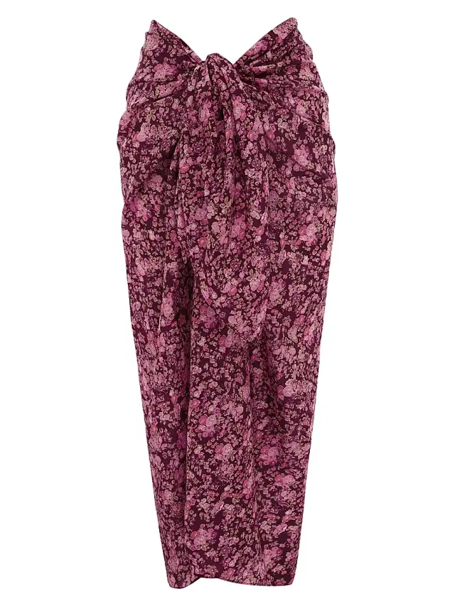 Peony Women's Tapestry Sarong - Viola