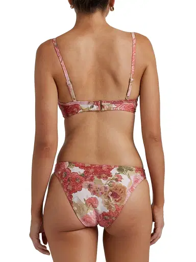 Peony Women's Tapestry Everlasting Floral Balconette Bikini Top - Dahlia - Size XL | Thumbnail 4 Peony Women's Tapestry Everlasting Floral Balconette Bikini Top - Dahlia - Size XL | Thumbnail 4