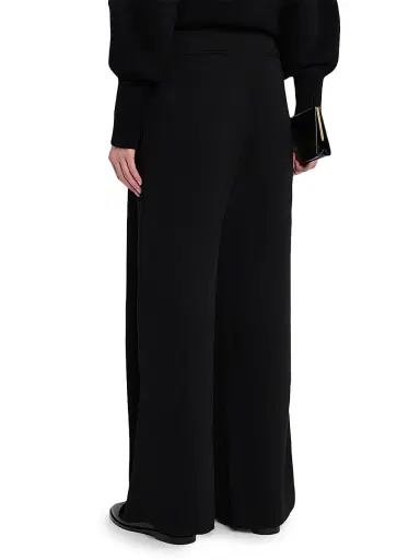 Acler Women's Asselby Wide-Leg Pants - Black | Thumbnail 4