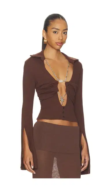 Di Petsa La Davina Knit Long Sleeve Top | Thumbnail 2