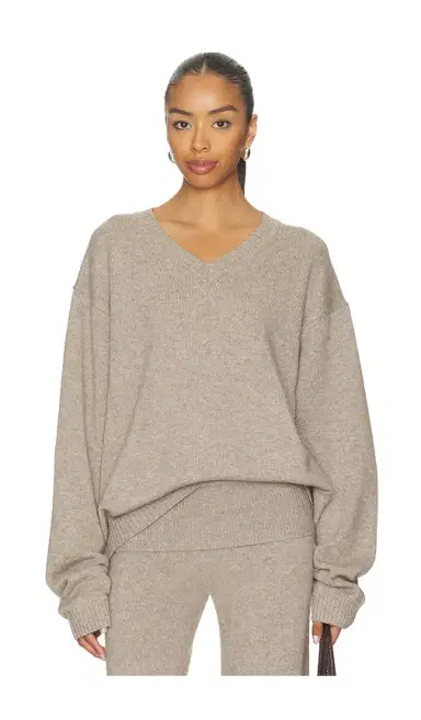 Skims Cashmere Oversized Boyfriend Sweater | Thumbnail 1 Skims Cashmere Oversized Boyfriend Sweater | Thumbnail 1