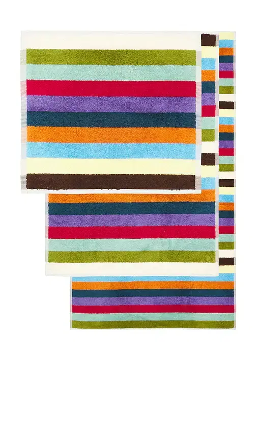 Dusen Dusen Set Of 3 Hummingbird Towels