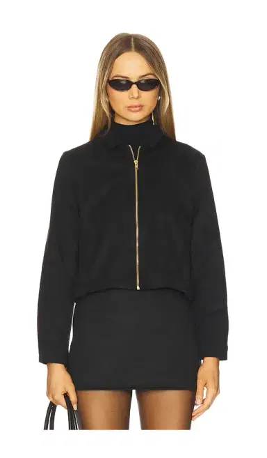 SNDYS Jacqui Faux Suede Jacket | Thumbnail 2