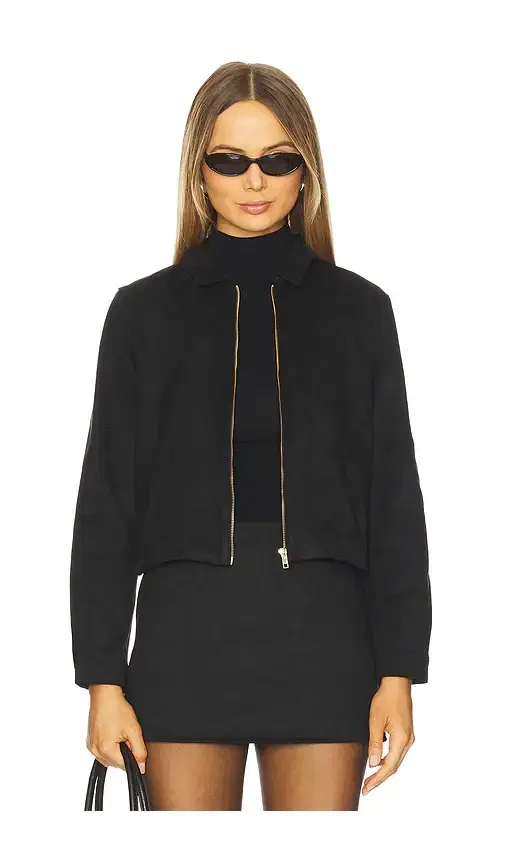 Jacqui Faux Suede Jacket
