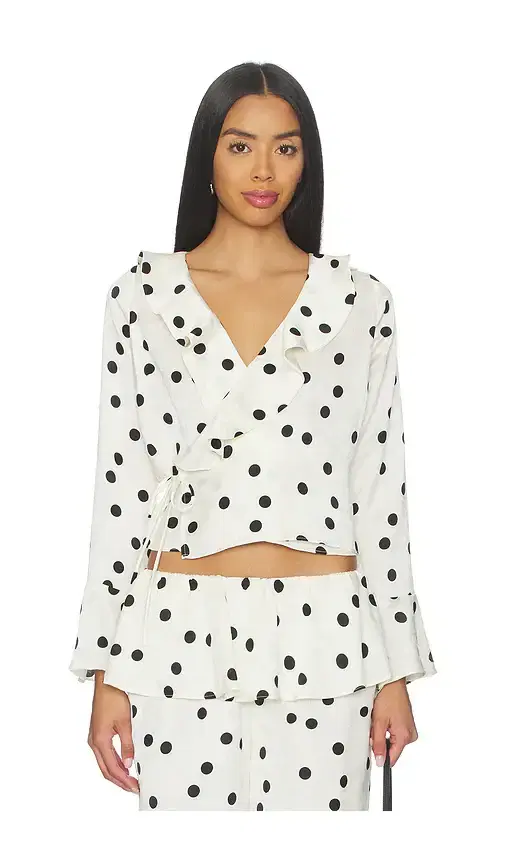 Lisa Says Gah Ricki Wrap Top