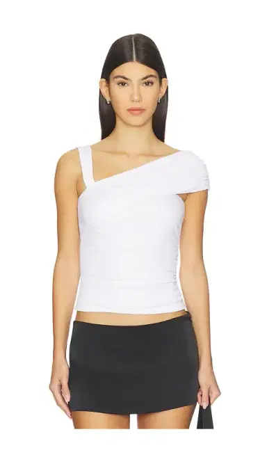 Runaway The Label Larsen Drape Off Shoulder Top | Thumbnail 1