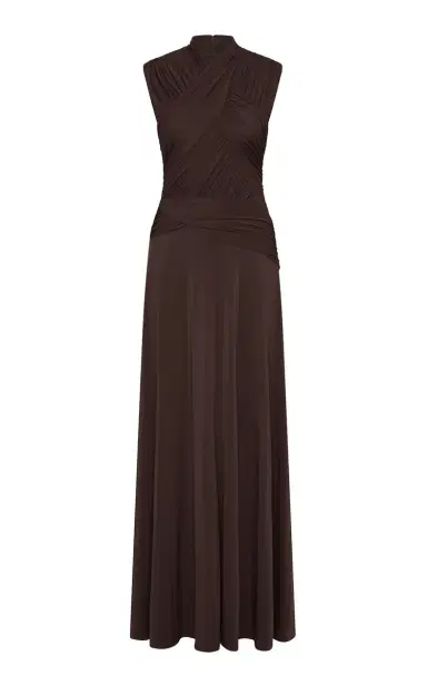 Rachel Gilbert Juniper Ruched Gown | Thumbnail 3