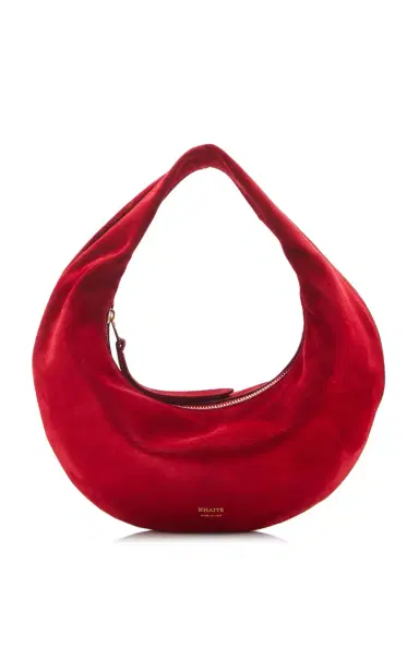 Khaite Olivia Suede Mini Hobo Bag | Thumbnail 9 Khaite Olivia Suede Mini Hobo Bag | Thumbnail 9