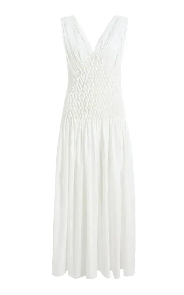 Nola Cotton Poplin Maxi Dress