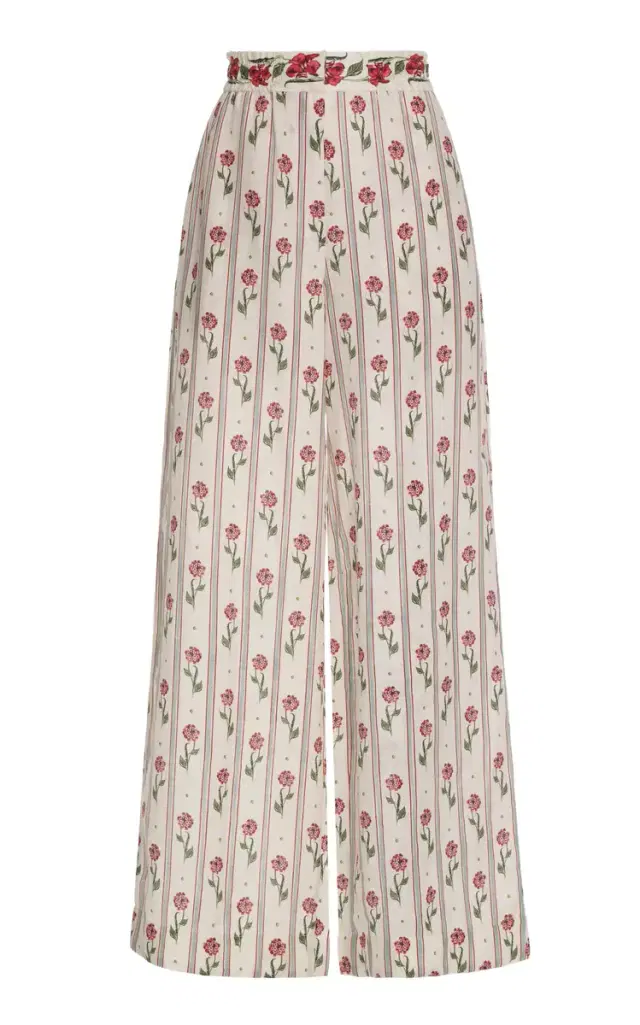 Tota Patterned Wide-Leg Pants
