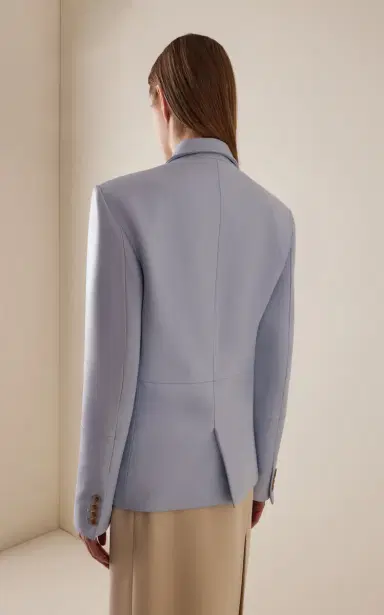 Khaite Rolo Draped Plonge Leather Jacket | Thumbnail 4 Khaite Rolo Draped Plonge Leather Jacket | Thumbnail 4