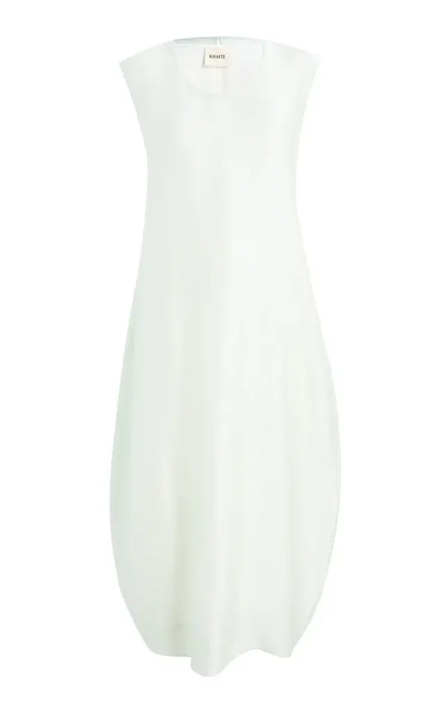 Khaite Grier Silk Maxi Dress