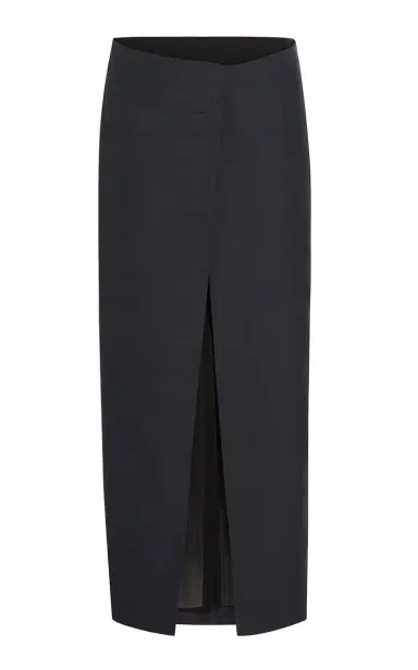 Khaite Tal Split Linen Skirt | Thumbnail 1 Khaite Tal Split Linen Skirt | Thumbnail 1