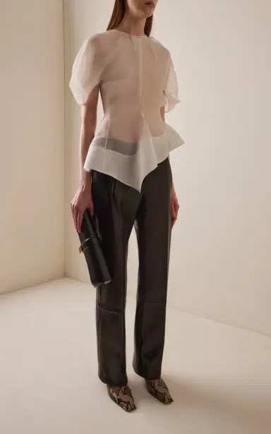 Khaite Rumi Silk Top | Thumbnail 2 Khaite Rumi Silk Top | Thumbnail 2