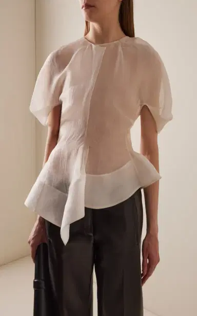 Khaite Rumi Silk Top | Thumbnail 3 Khaite Rumi Silk Top | Thumbnail 3