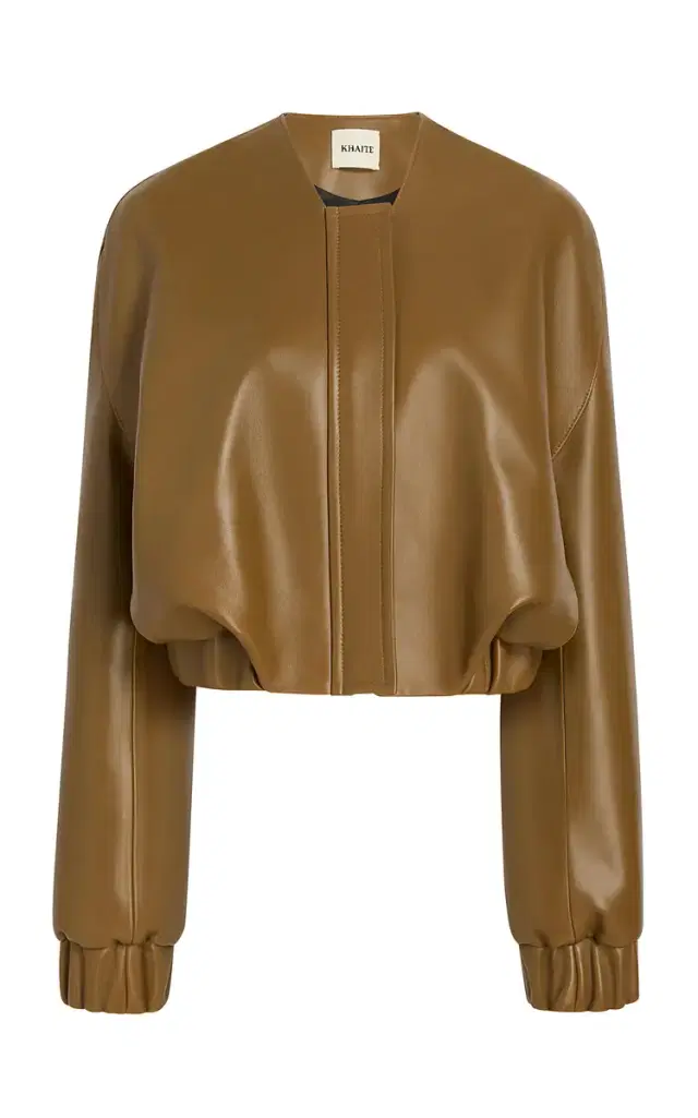 Cordan Plonge Leather Bomber Jacket