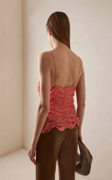 Khaite Inara Ruffled Top | Thumbnail 4 Khaite Inara Ruffled Top | Thumbnail 4