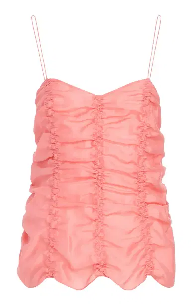 Khaite Inara Ruffled Top | Thumbnail 1 Khaite Inara Ruffled Top | Thumbnail 1
