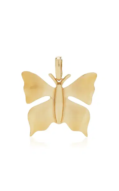Loquet London Gold Butterfly Charm | Thumbnail 3